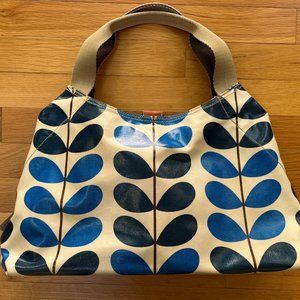 Orla Kiely Stem Leaf Print Shoulder Bag